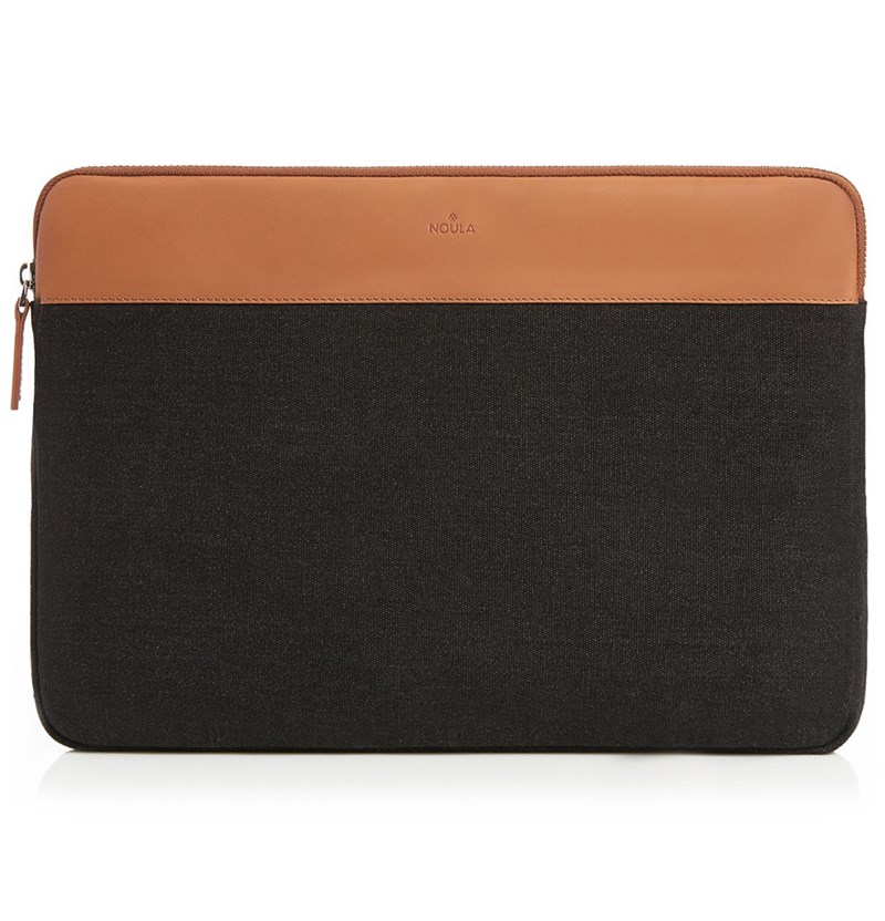 Kanvas ve Deri Laptop Kılıfı 14''