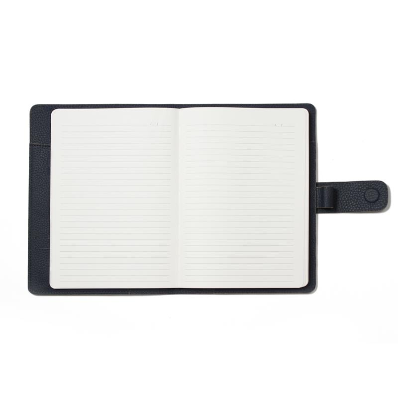 Lacivert Deri Kılıf ve A5 Defter