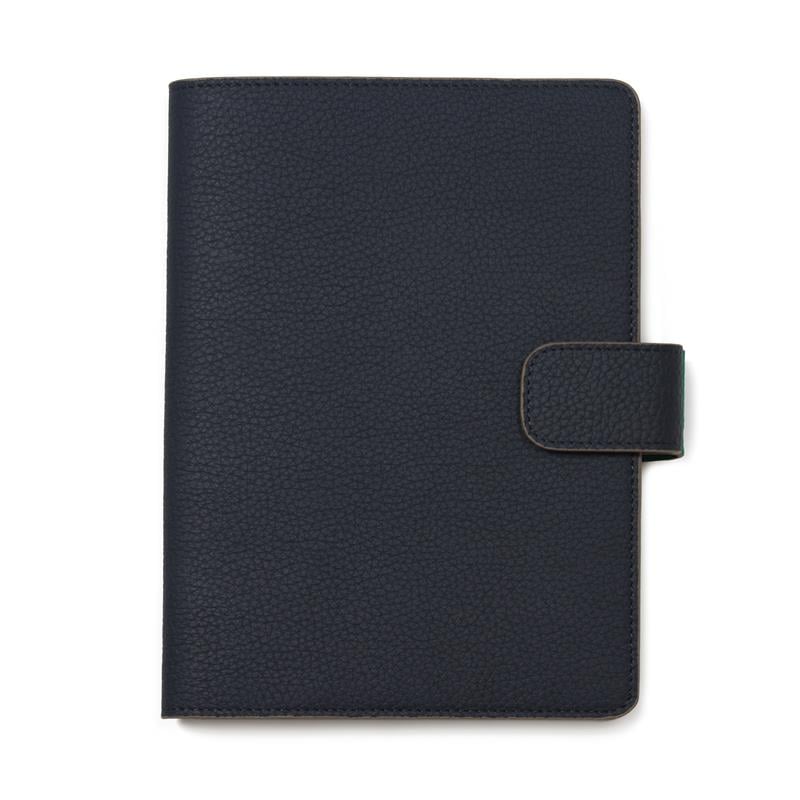 Lacivert Deri Kılıf ve A5 Defter