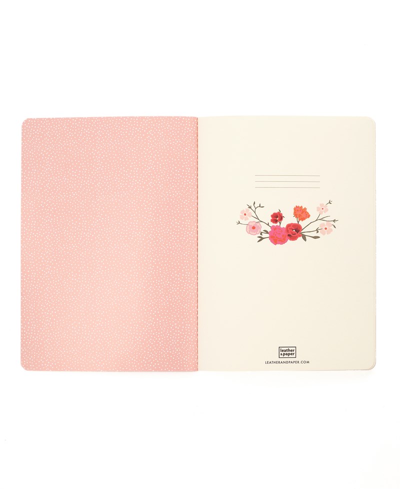 Pastel Yumuşak Kapak 3lü Defter Seti A5 Çizgisiz