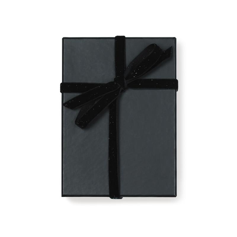 Siyah Deri Cüzdan Kimlik Cepli Hediye Kutusu