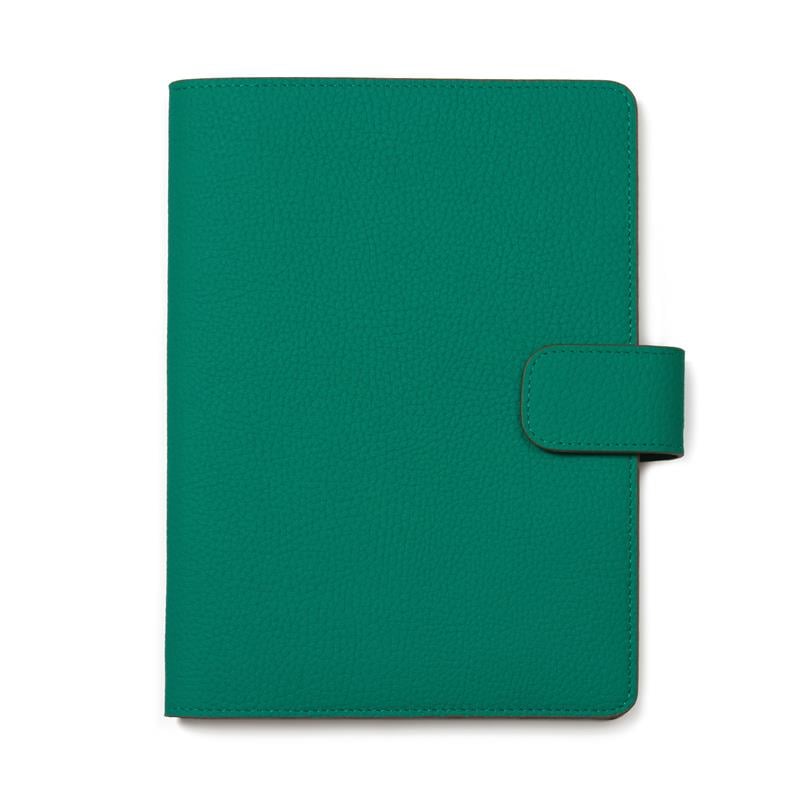 Yeşil Deri Kılıf ve A5 Defter