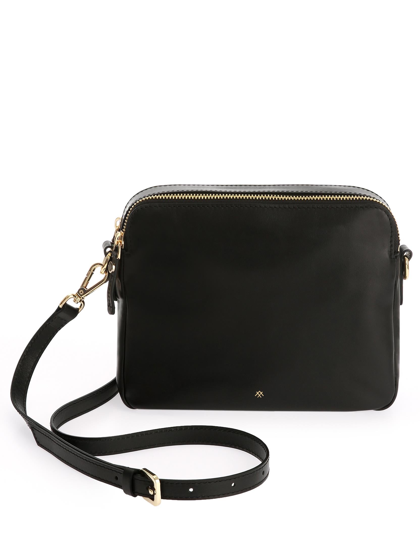 SİYAH CROSSBODY DERİ ÇANTA