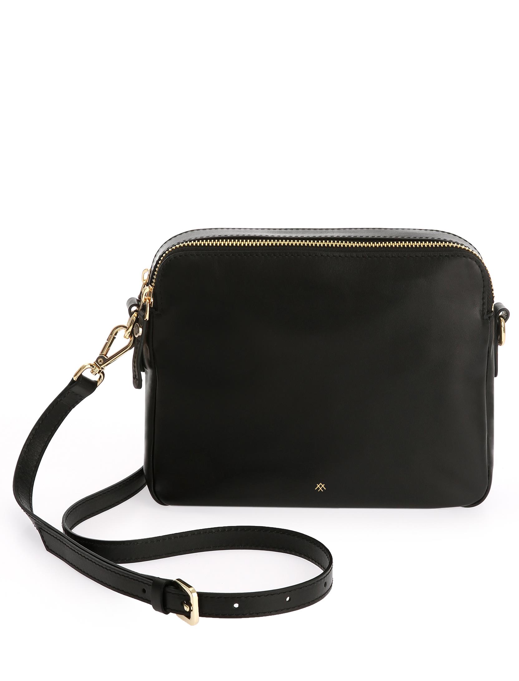 SİYAH CROSSBODY DERİ ÇANTA