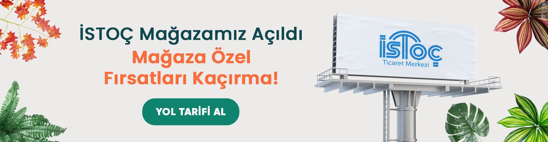istoç yapay çiçek