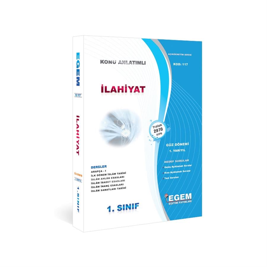 AÖF 1. SINIF İLAHİYAT GÜZ DÖNEMİ 1. YARIYIL KONU ANLATIMLI SORU BANKASI 