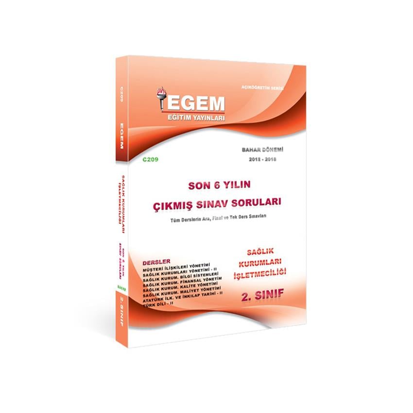 AÖF 2. SINIF SAĞLIK KURUMLARI İŞLETMECİLİĞİ BAHAR DÖNEMİ 4. YARIYIL  ÇIKMIŞ SINAV SORULARI 
