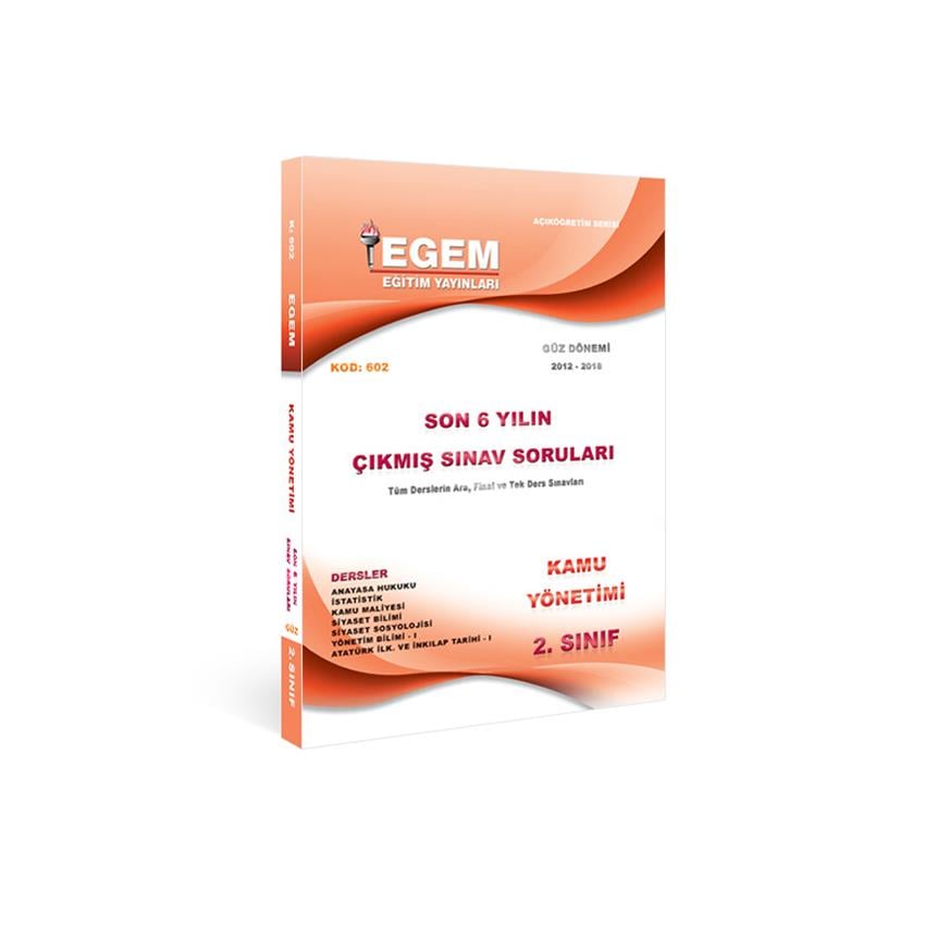 AÖF 2. SINIF SİYASET BİLİMİ VE KAMU YÖNETİMİ GÜZ DÖNEMİ 3. YARIYIL ÇIKMIŞ SINAV SORULARI