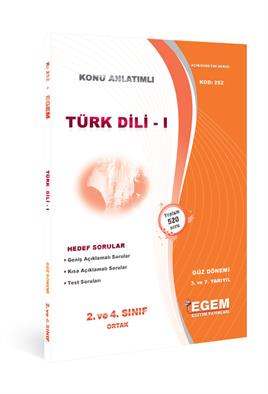 AÖF Türk Dili-I Konu Anlatımlı Soru Bankası