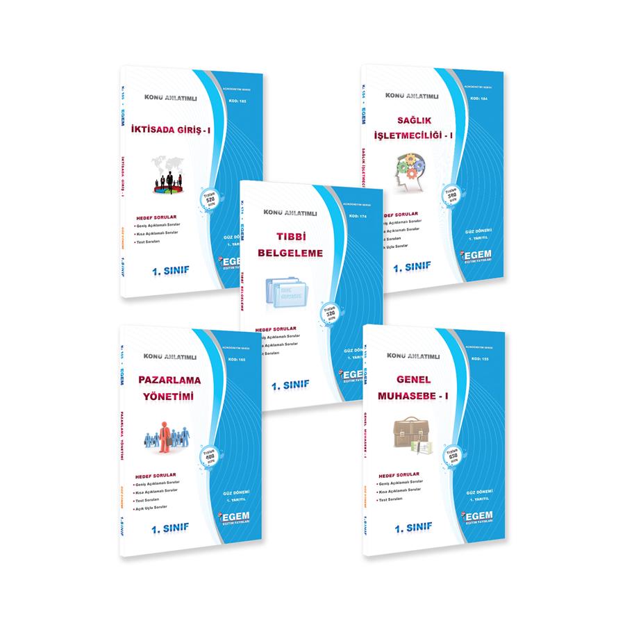 AÖF 1. SINIF SAĞLIK YÖNETİMİ  GÜZ DÖNEMİ KONU ANLATIMLI SORU BANKASI ( İNGİLİZCESİZ )