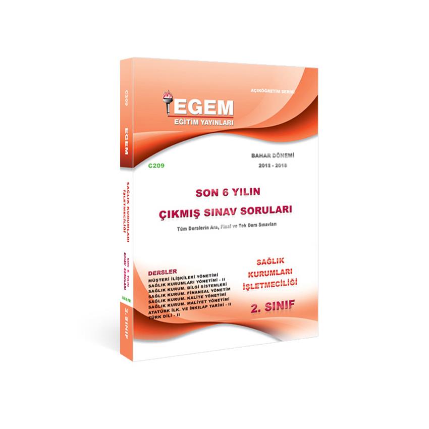 AÖF 2. SINIF SAĞLIK KURUMLARI İŞLETMECİLİĞİ BAHAR DÖNEMİ 4. YARIYIL  ÇIKMIŞ SINAV SORULARI 