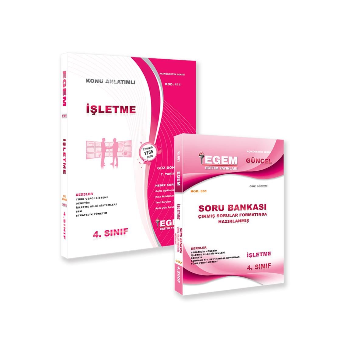 AÖF 4. SINIF İŞLETME GÜZ DÖNEMİ KONU ANLATIMLI SORU BANKASI VE TEST SORU BANKASI