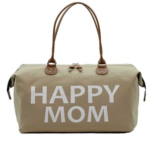 Happy Mom Bebek Bakım Çantası Bej (Mommy Bag)