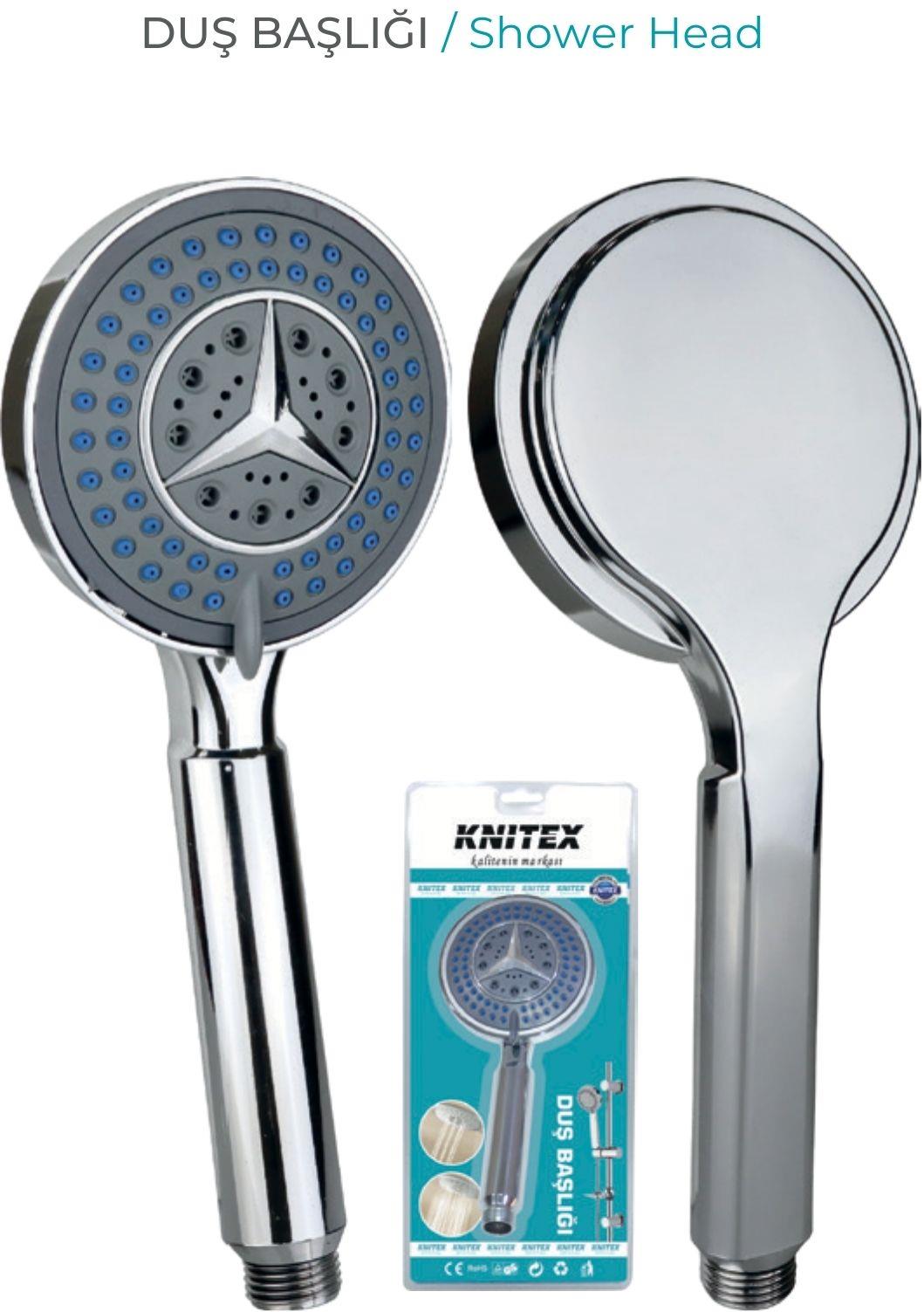Knitex Duş Başlığı Fonk. Vakumlu Mercedes KTX-2345