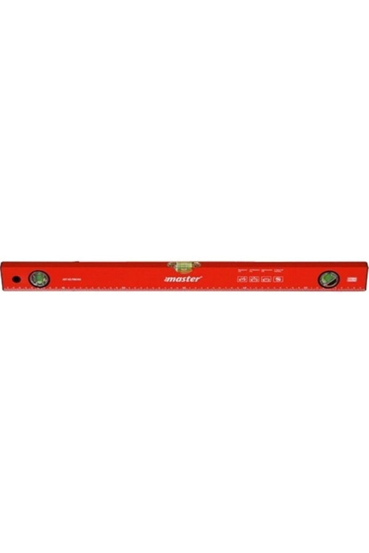 MASTARLI SU TERAZİSİ KIRMIZI GÖVDE 60 CM