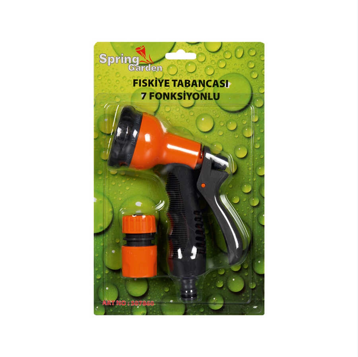 SPRING GARDEN FISKİYE PLASTİK ADAPTÖRLÜ 7 FONKS.