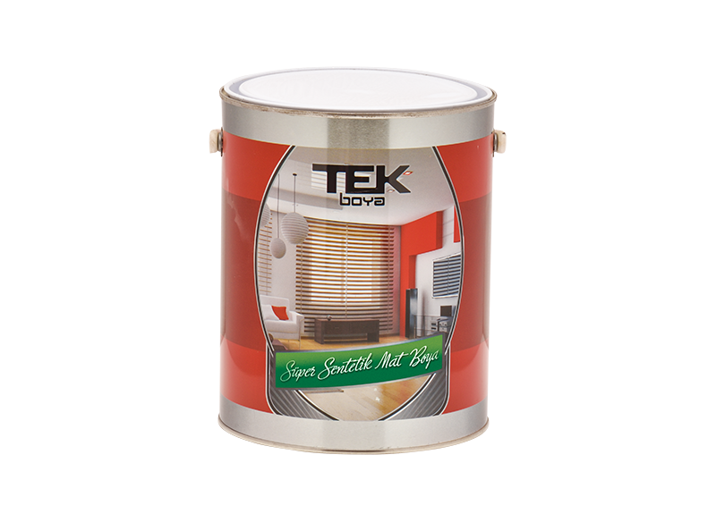 Tek Mat Sentetik Yağlı Boya Beyaz 3/1