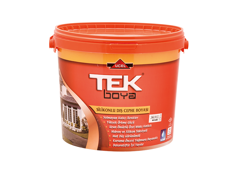 Tek Silikonlu Dış Cephe Boyası Beyaz 10/1 - 7,5 lt.