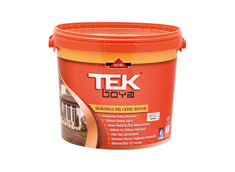 Tek Silikonlu Dış Cephe Boyası Beyaz 20/1 - 15 lt.