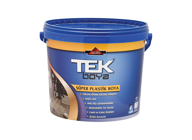 Tek Süper Plastik Boya Siyah 10/1