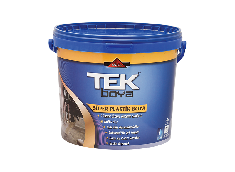 Tek Süper Plastik Boya Siyah 20/1