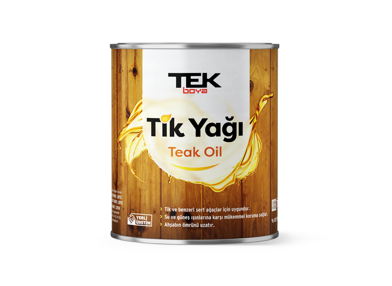 TEK Tik Yağı Ahşap Koruyucu 0,75lt
