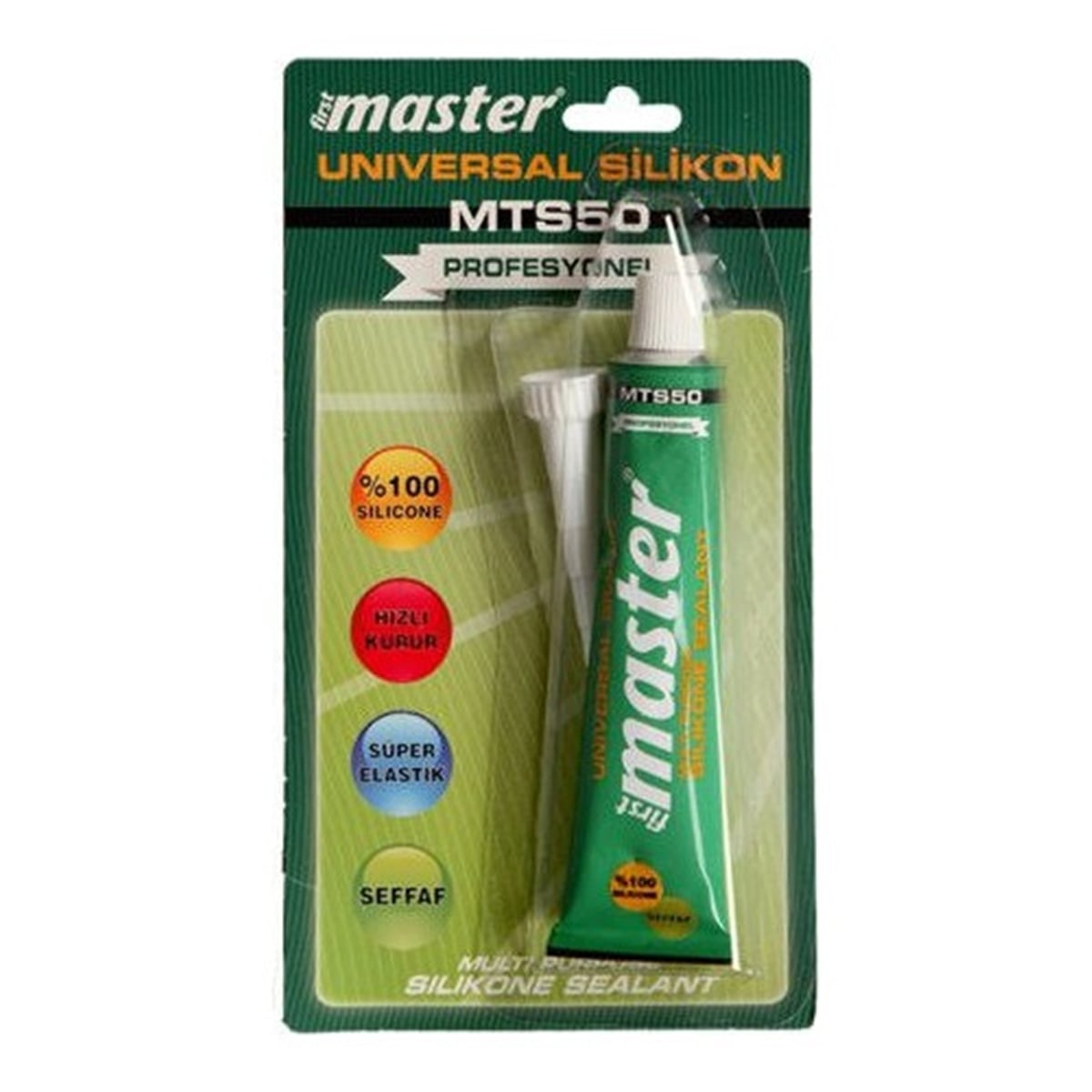 UNİVERSAL TÜP SİLİKON ŞEFFAF 50ml