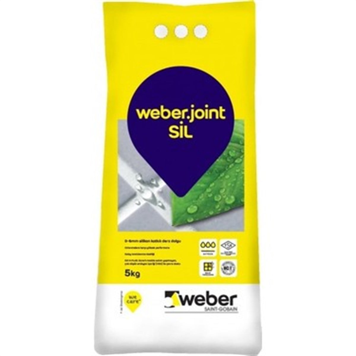 Weber Derz Dolgu Beyaz 5 kg