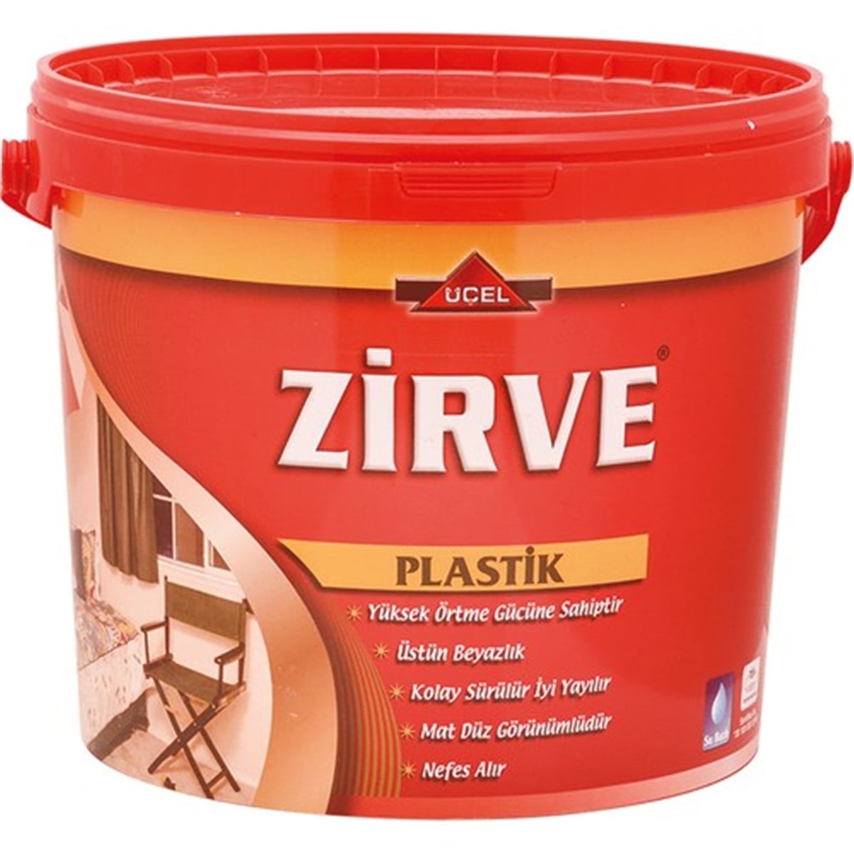 ZİRVE PLASTİK BOYA BEYAZ 20/1