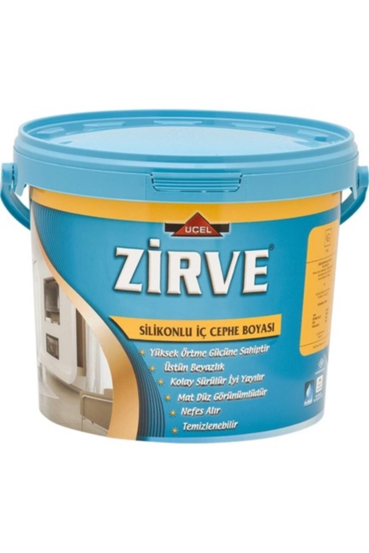 ZİRVE SİLİKONLU BOYA BEYAZ 20/1
