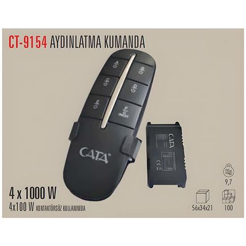 Cata Uzaktan Kumandalı Anahtar 4 Kademe CT- 9154