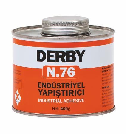 Derby Teneke Yapıştırıcı N.76 Kırmızı 400gr
