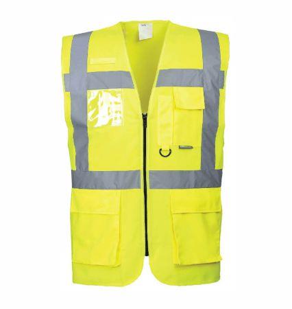 İkaz Yeleği Mühendis Sarı