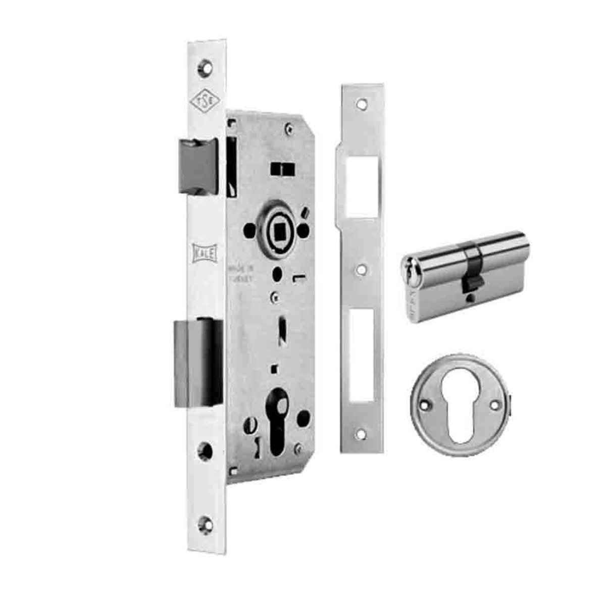 KALE SİLİNDİRLİ DAİRE KİLİDİ RULMANLI 35 mm NİKEL