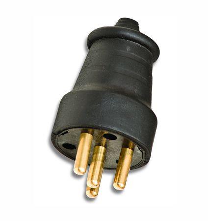 Kauçuk Trifaze Erkek Fiş