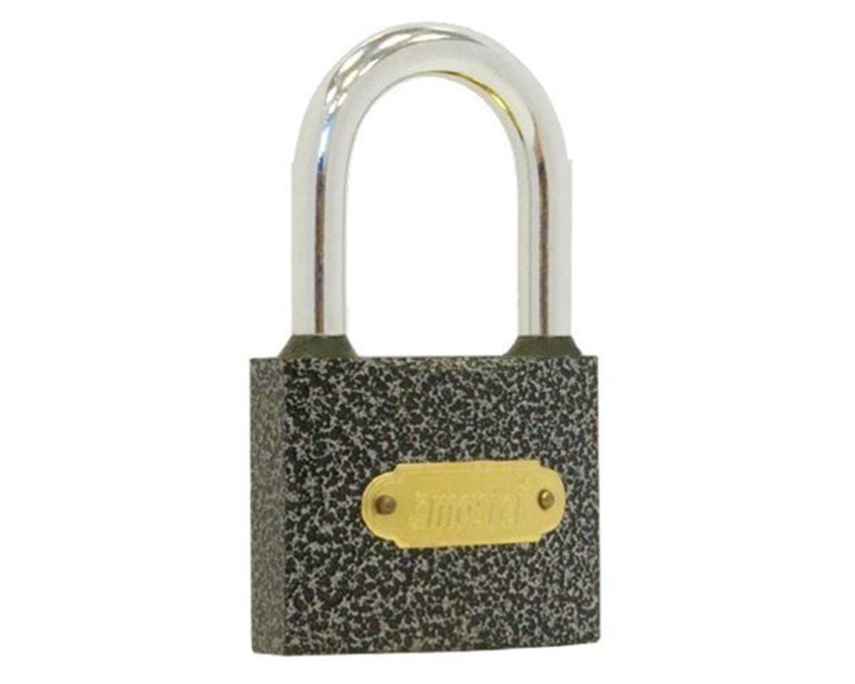 MASTER ASMA KİLİT GRİ KAPLAMA 38mm