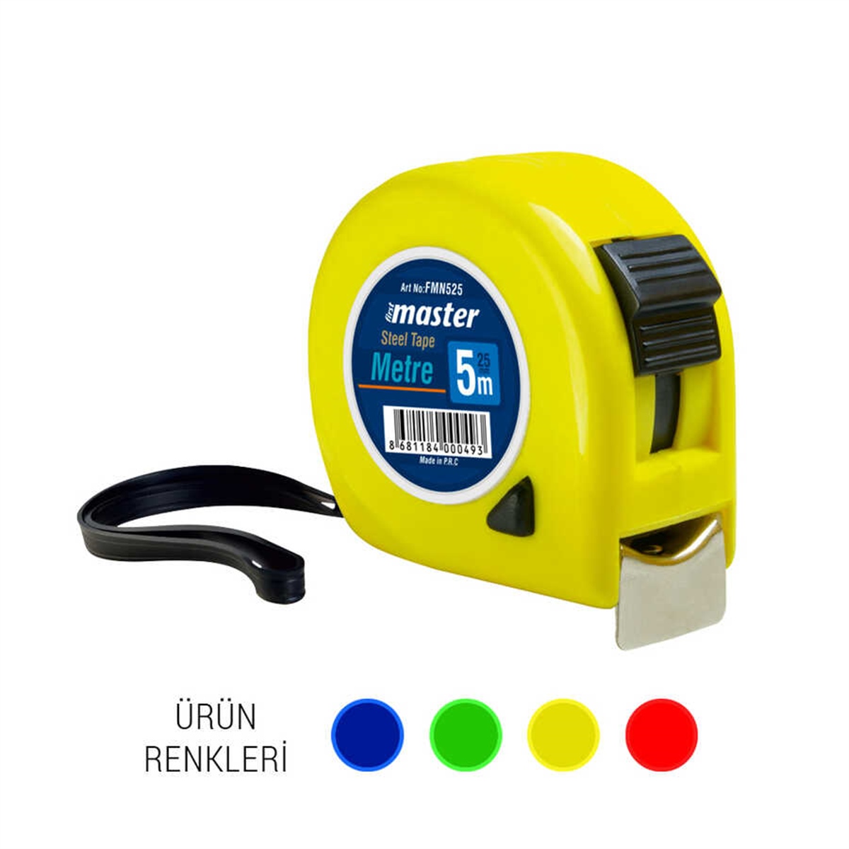 MASTER ŞERİT METRE 5 mt x 19 mm