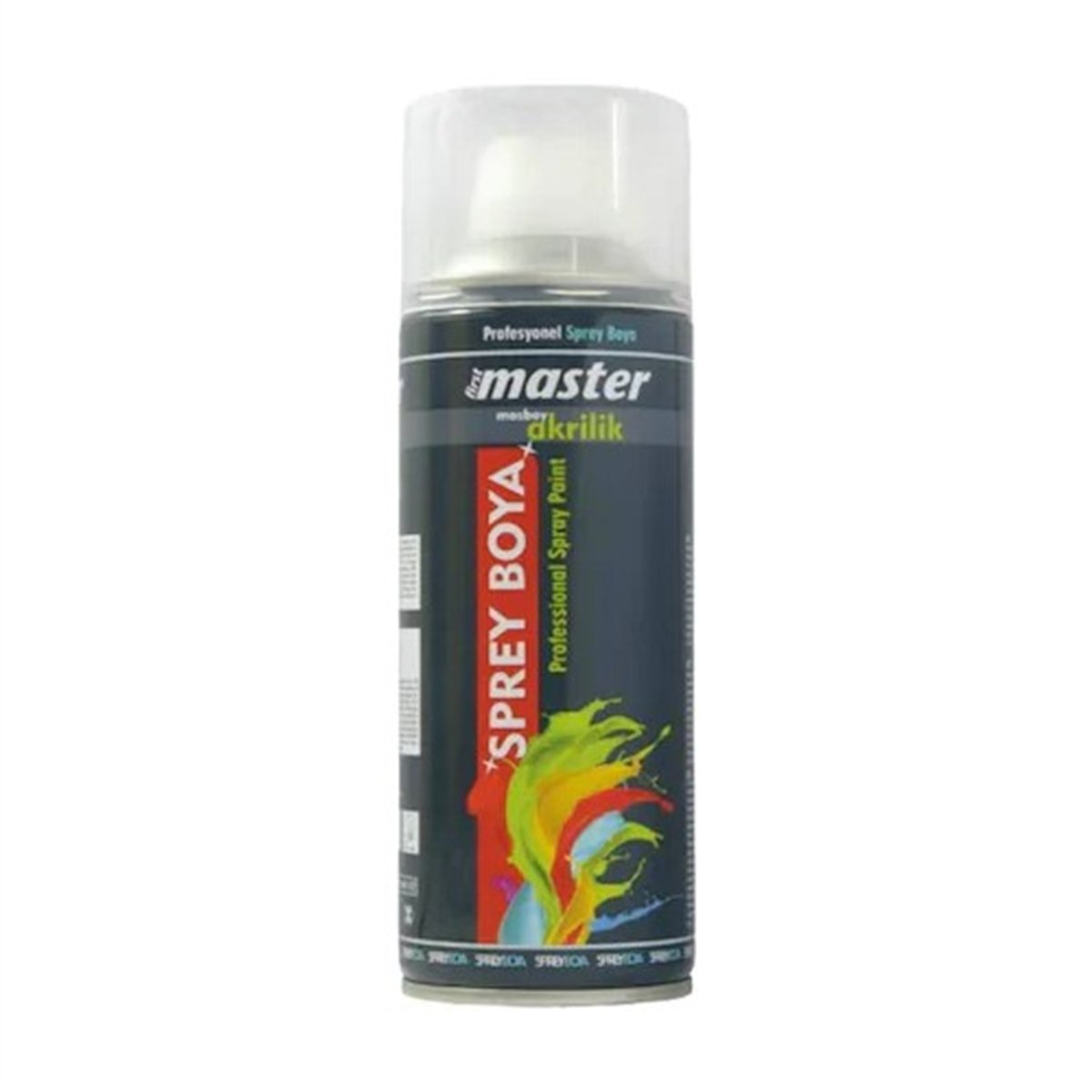 MASTER SPREY BOYA MAT SİYAH RAL:9005
