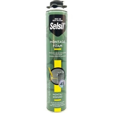 Selsil Poliüretan Köpük Tabancalı 750ml/845gr