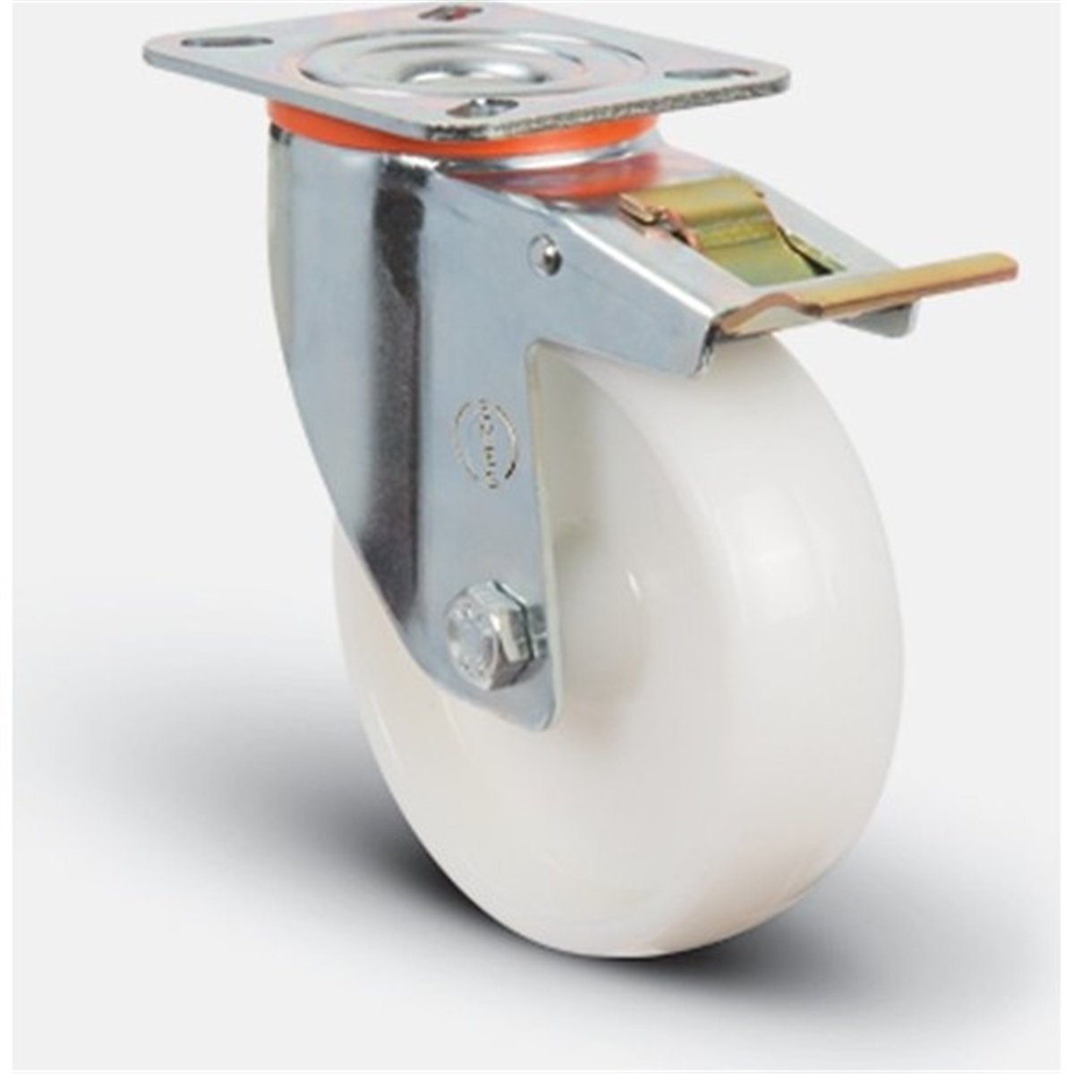 SERVİS TEKER POLYEMİD DÖNER FRENLİ 100*35 mm