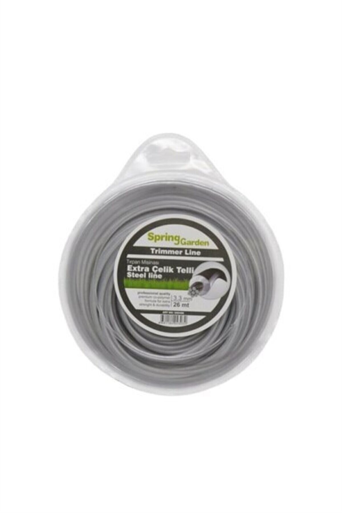 SPRİNG GARDEN MİSİNA 3.3mm EXTRA ÇELİK TELLİ 26M