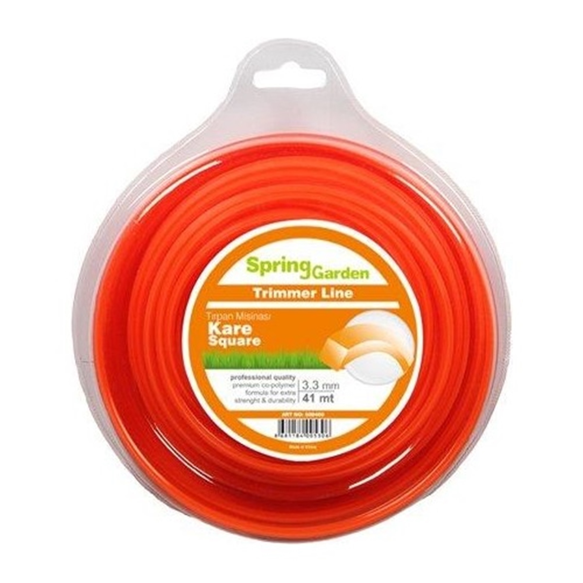 SPRİNG GARDEN MİSİNA 3.3mm KARE 41M