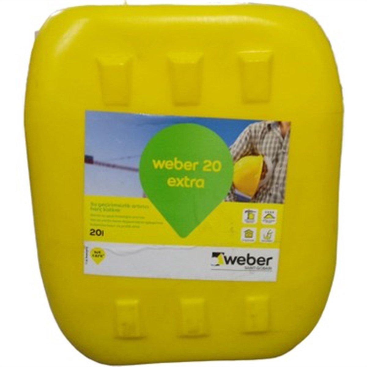 Su Geçirimsiz Harç Katkısı / (Weber.20 Extra 20 lt