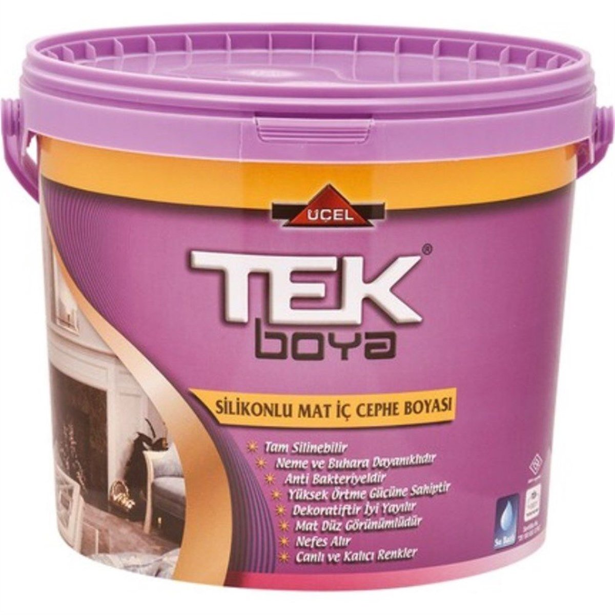 TEK SİLİKONLU MAT PLS. İÇ CEPHE BEYAZ 10/1
