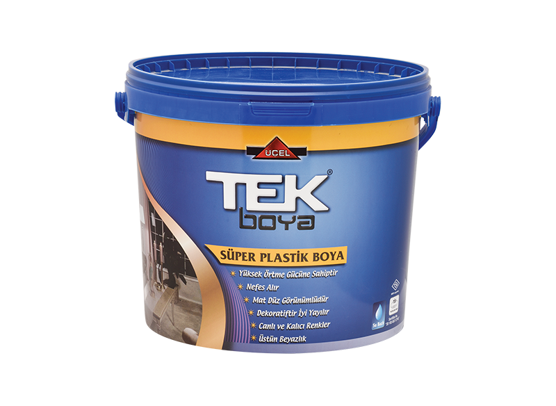 Tek Süper Plastik Boya Siyah 20/1