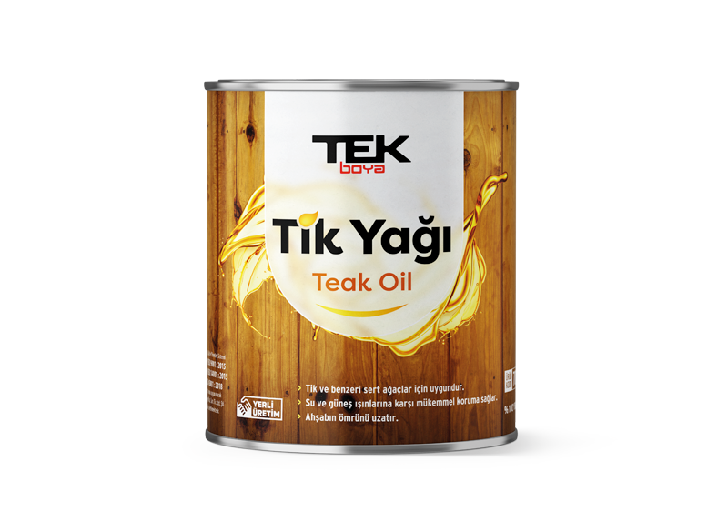 TEK Tik Yağı Ahşap Koruyucu 0,75lt