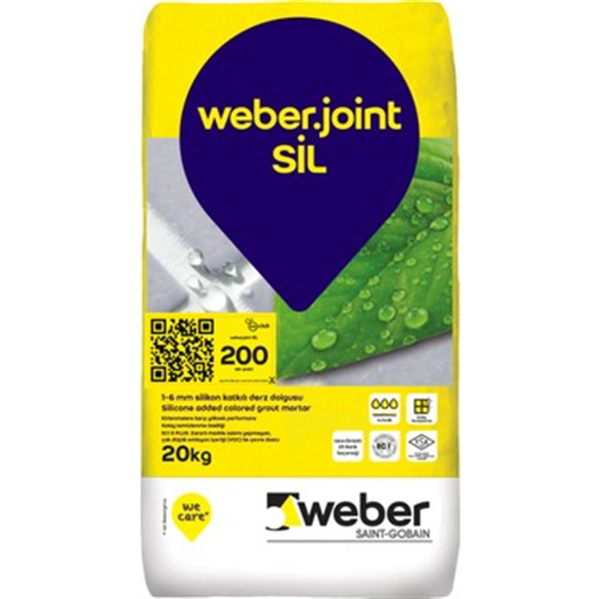 Weber Derz Dolgu Siyah 20 kg