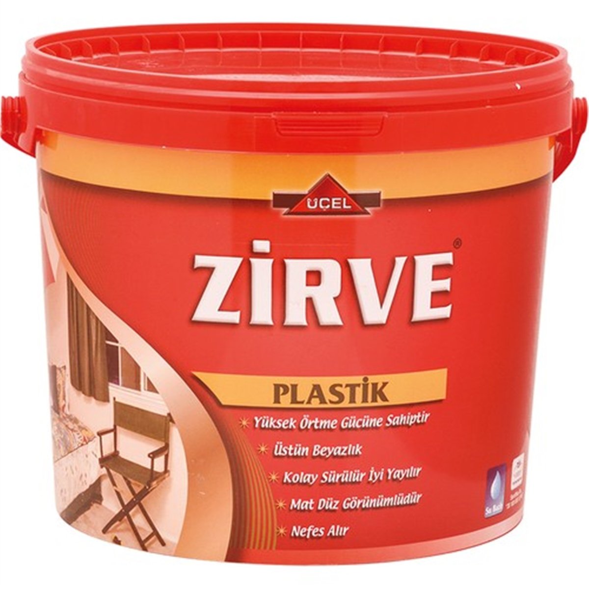 ZİRVE PLASTİK BOYA BEYAZ 10/1