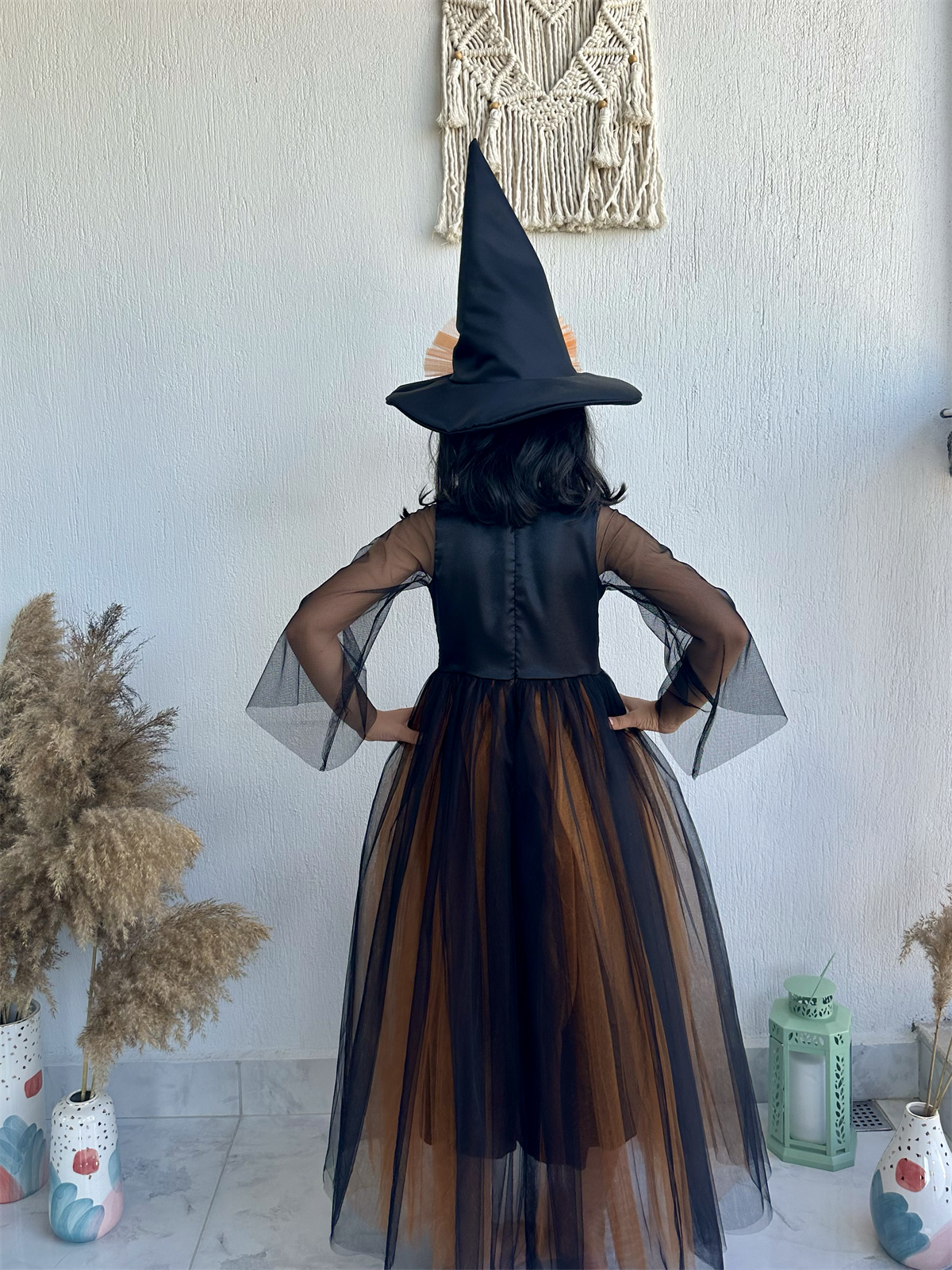 Kız Çocuk Cadı Kostümü