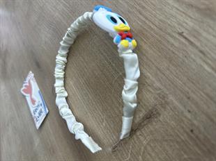 Beyaz Donald Dock Kız Çocuk Tacı